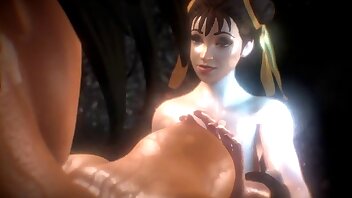 porno 3D-animatie,anime met grote borsten